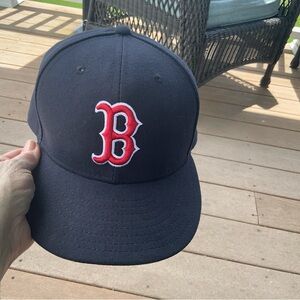 New Era Navy and Gray Fitted Cap